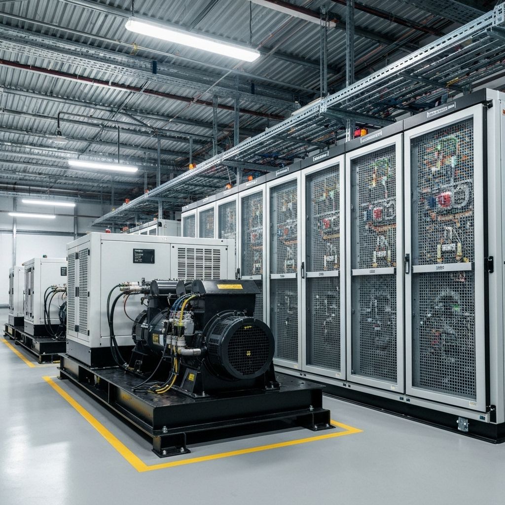 Data center power systems in Pakistan, generators and switchgear